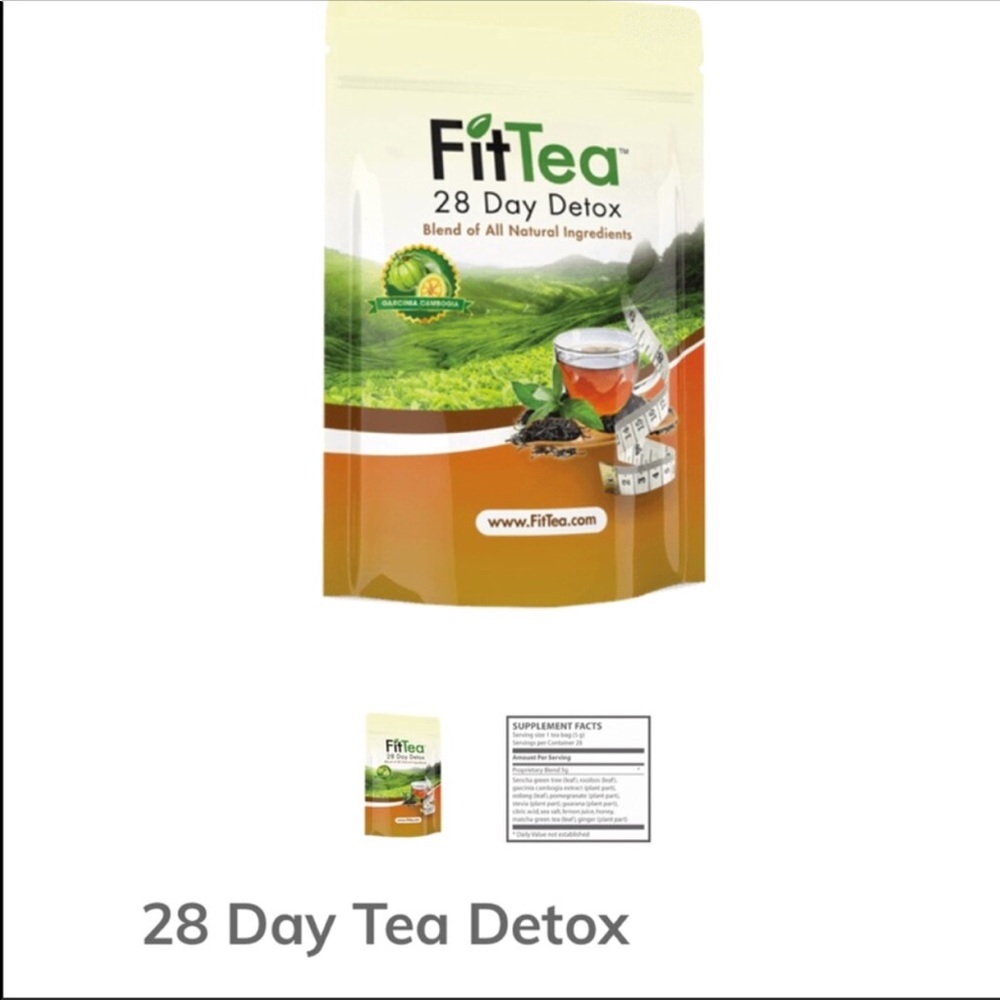 2 bags of fittea 28 detox teafor @roeumtoeung